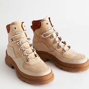 & Other Stories Women's Chunky Platform Hiking Boots